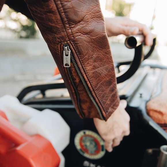 Iron & Resin Leather Baumont Jacket - Picture 3 of 11